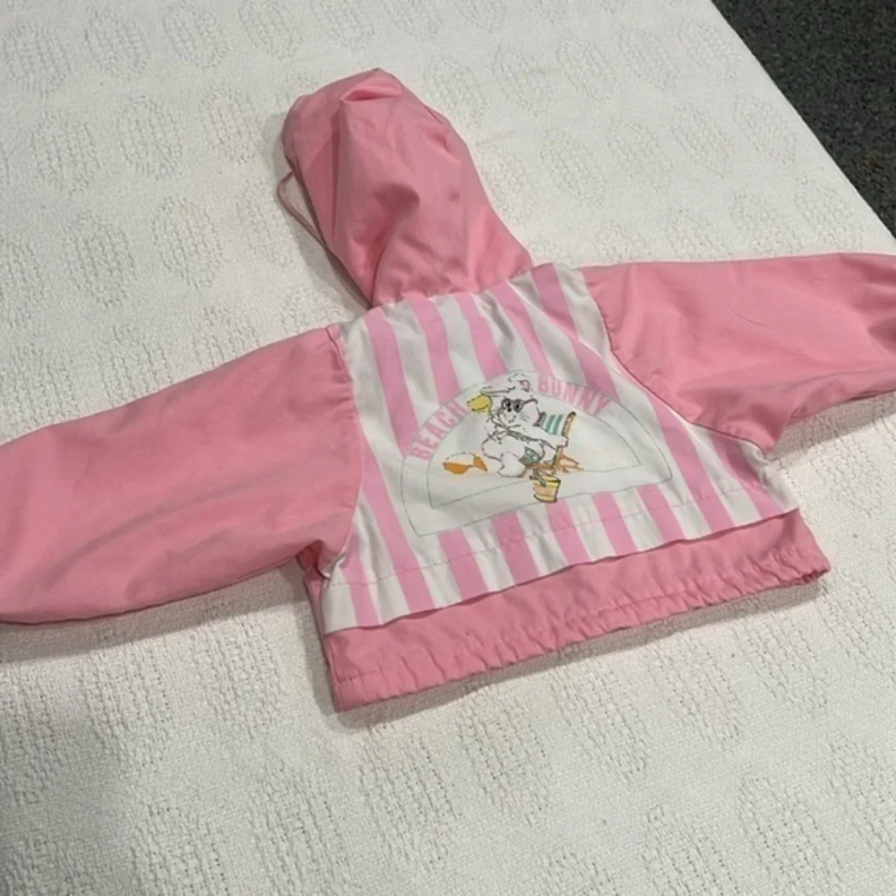 Baby jacket‎ Weather Tamer Beach Bunny vintage 12 jacket pink